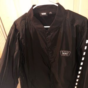 Vans button up windbreaker